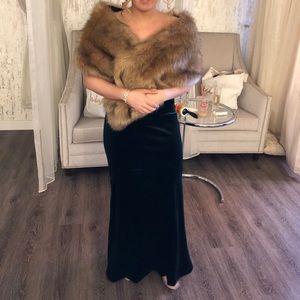 Faux Mink Fur Wrap